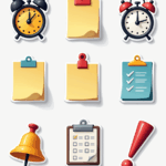 Reminder & To-Do - Sticker Sheet v12